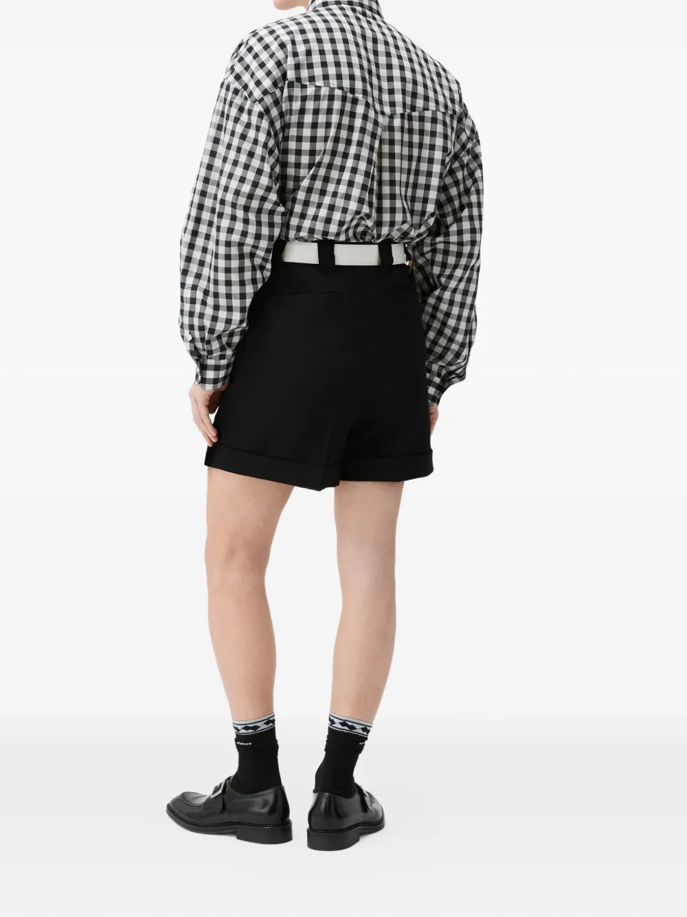 Versace Stretch shorts Zwart