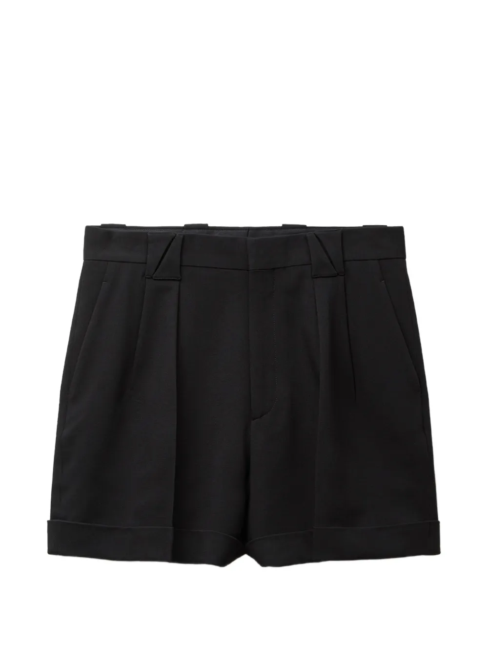 Versace stretch wool shorts - Nero