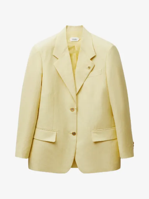 Versace notched-lapel single-breasted blazer
