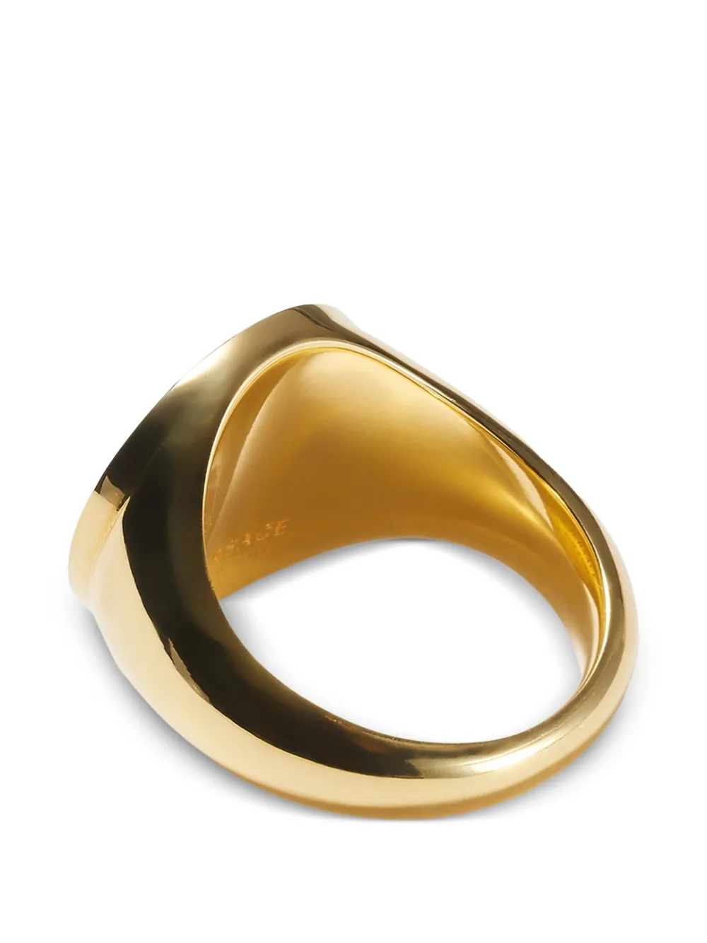 Versace ゴールド　メデューサリング Versace Medusa Crystal Ring | Gold | FARFETCH