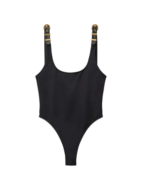 Versace maillot de bain à fronces