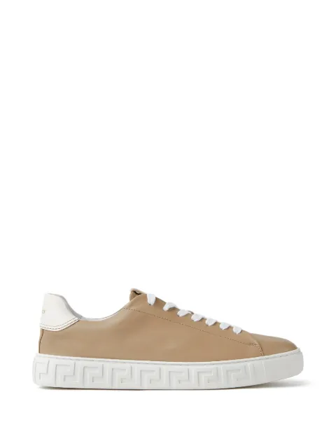 Versace Greca leather sneakers