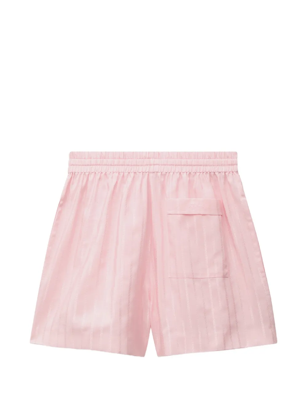  Versace Short à Motif Greca - Rose 