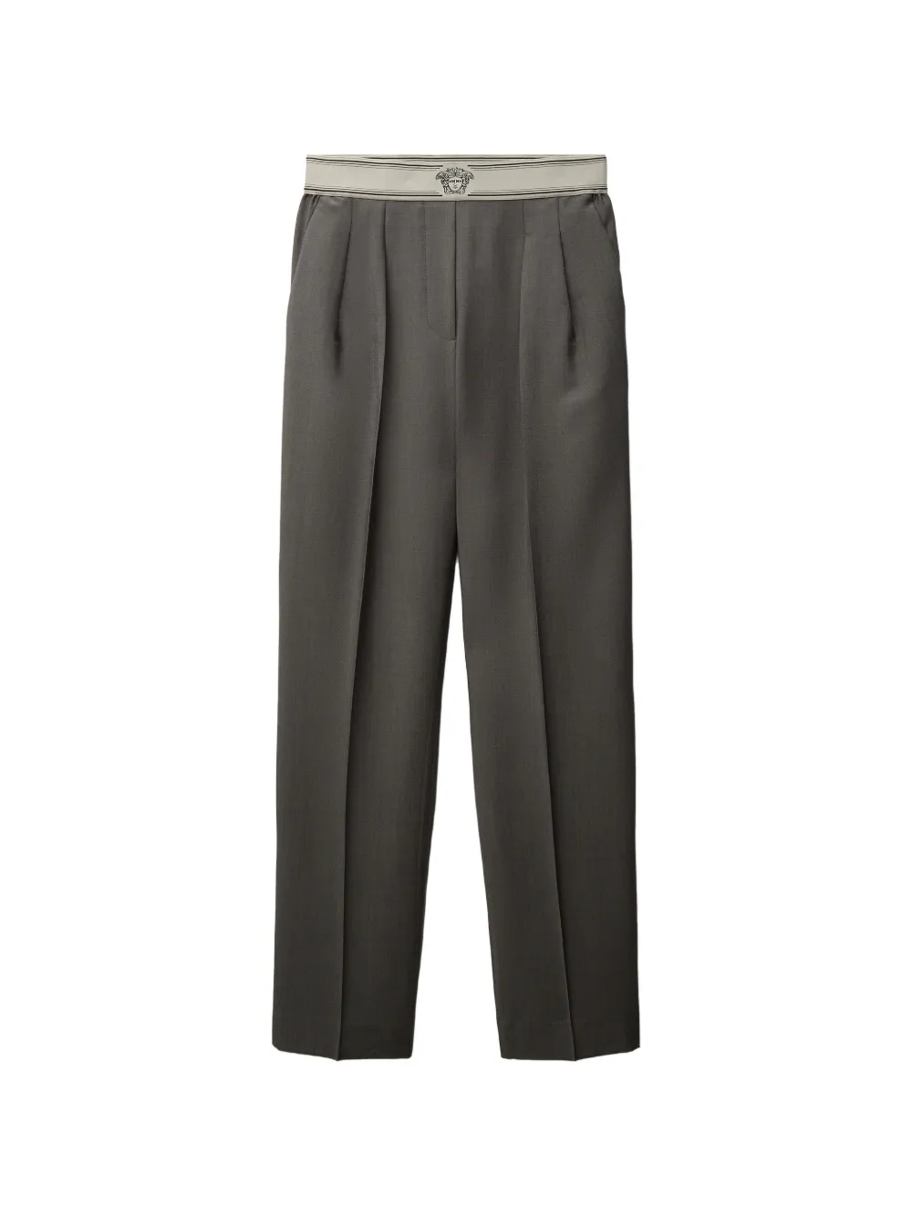 Versace wool-mohair pants - Grey