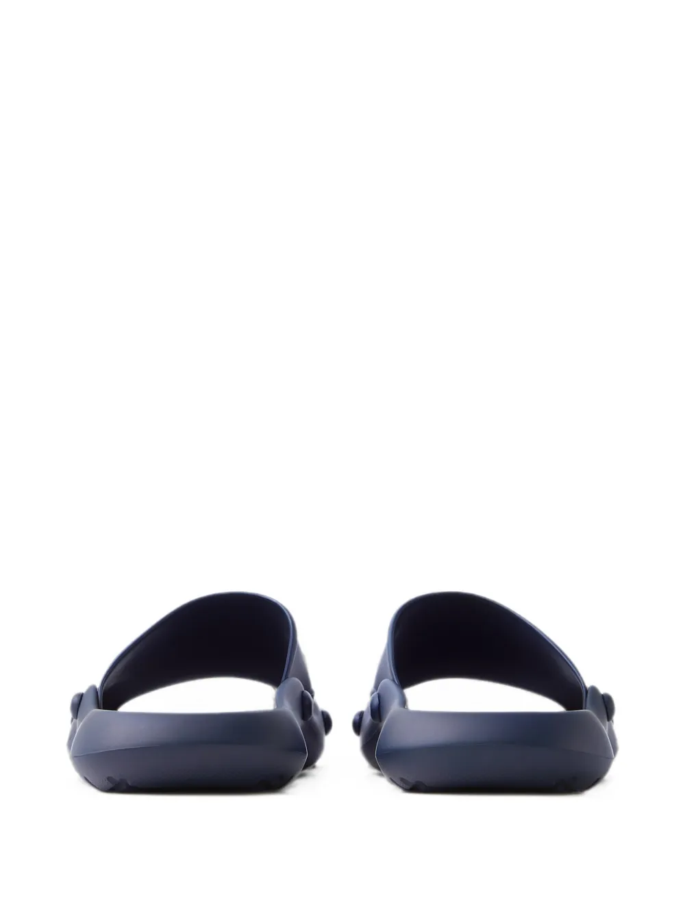 Versace Nettuno rubber slides Blauw