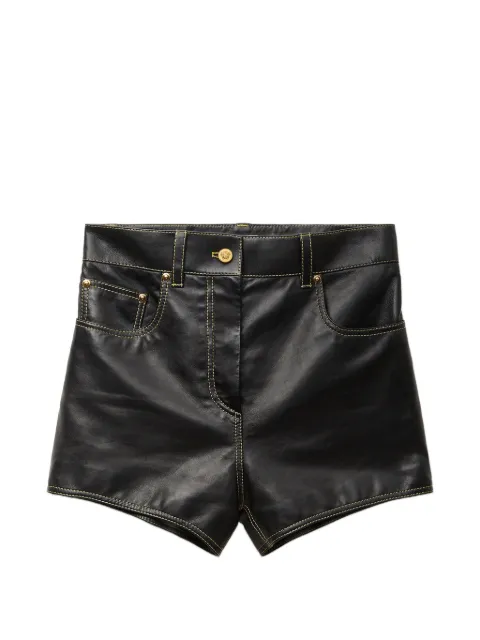 Versace nappa shorts