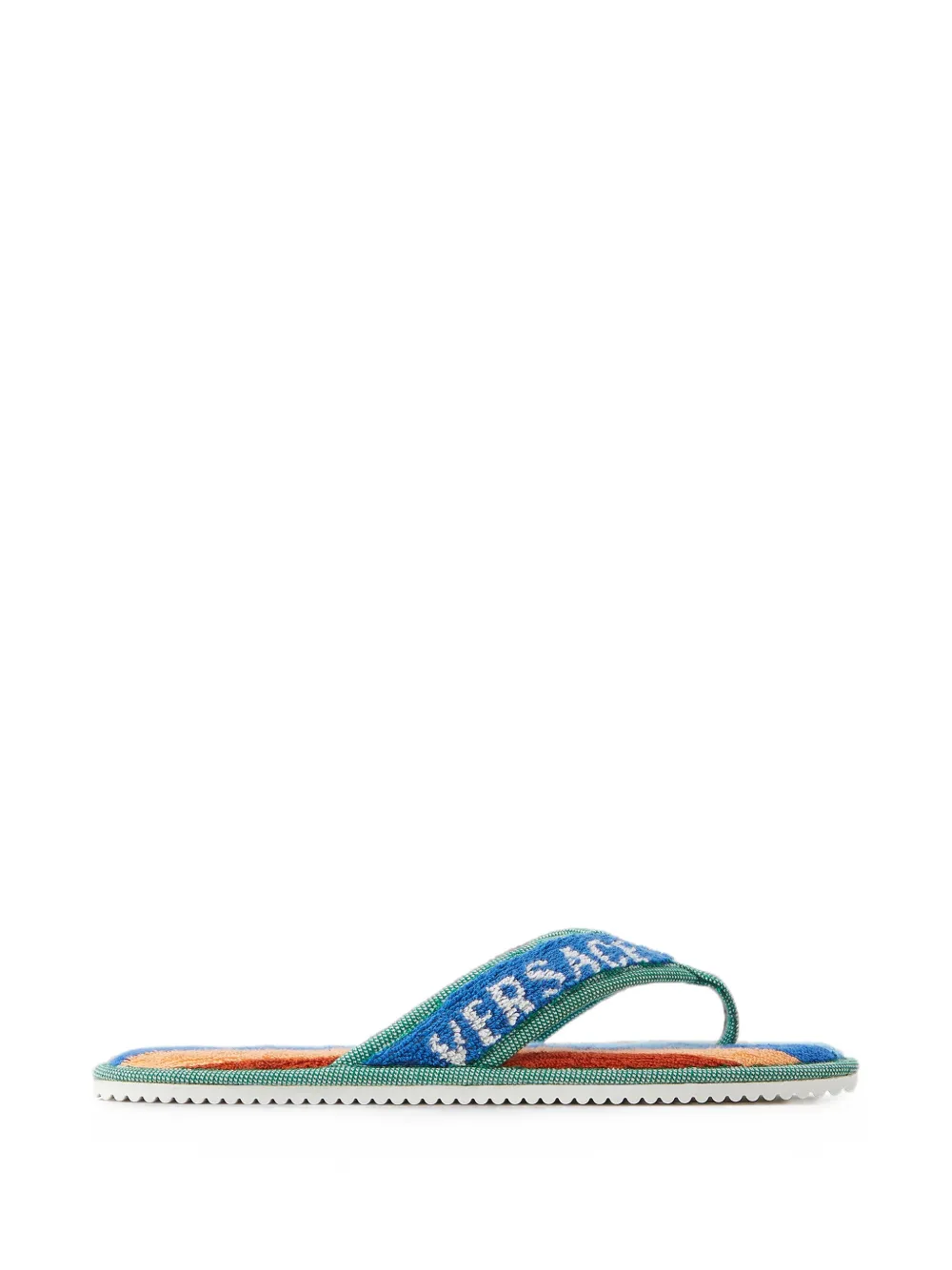 Versace Home слиперы с вышитым логотипом | синий | Image 1