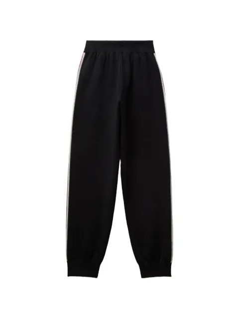 Versace logo-embroidered side-stripe track pants
