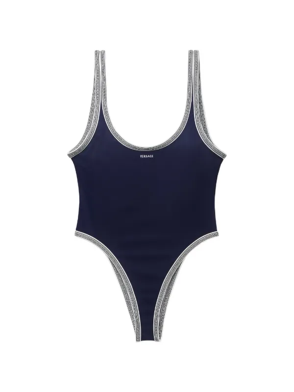新品 ヴェルサーチ ワンピース 水着 Versace ワンピース水着 | ブルー | FARFETCH JP