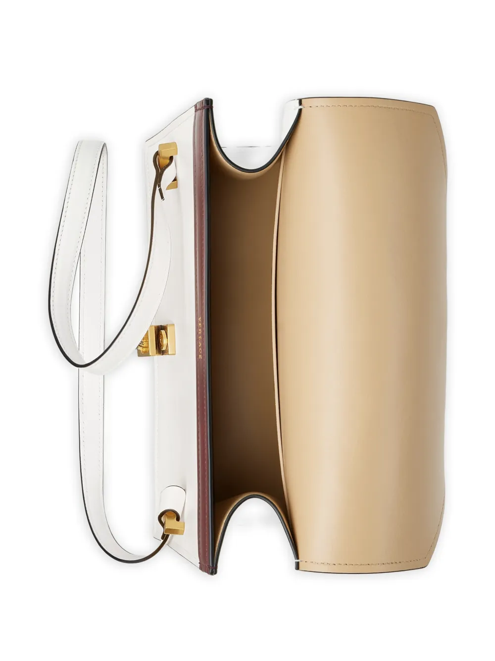  Versace Sac Bandoulière En Cuir Severine - Blanc 