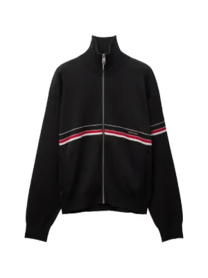 VERSACE ブラック ジップアップ カーディガン Sサイズ Versace（ヴェルサーチェ）メンズ カーディガン - FARFETCH