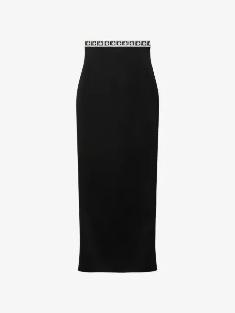 Versace falda larga en jacquard