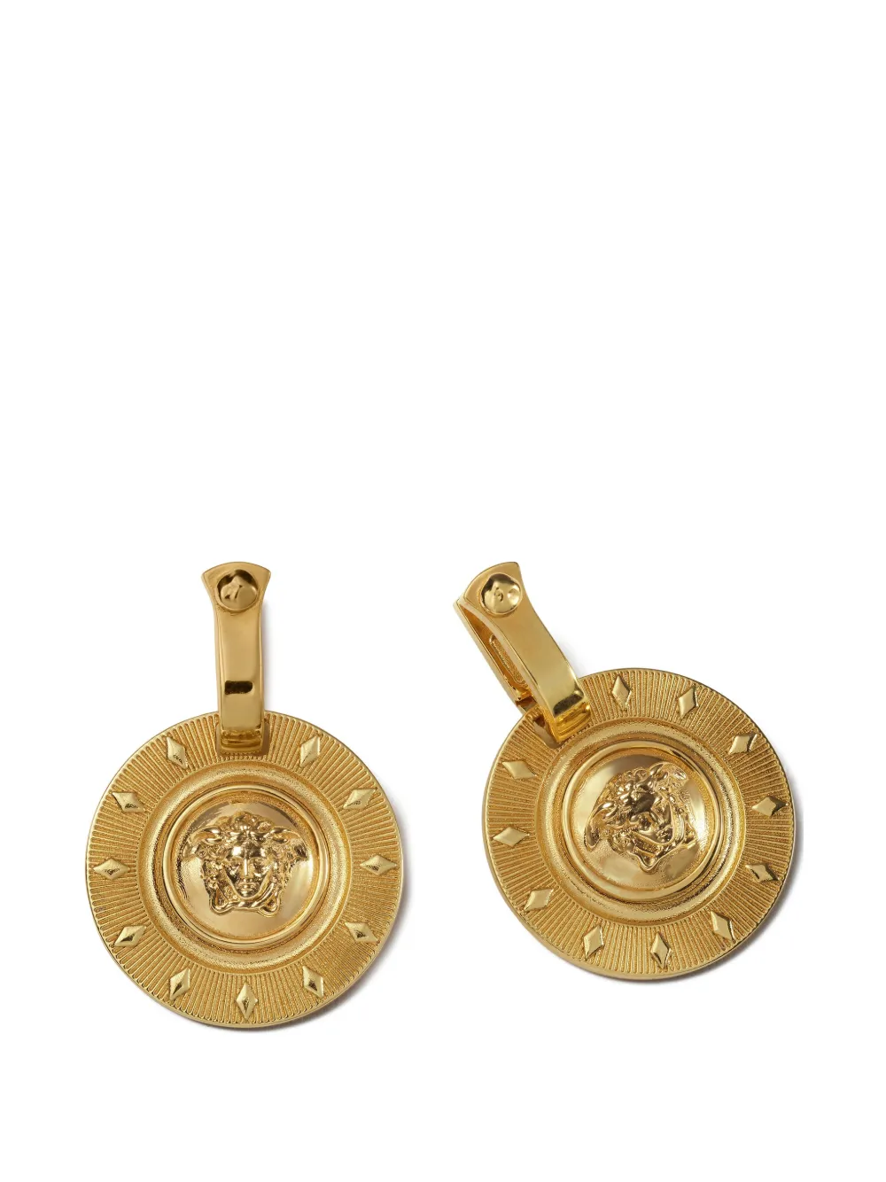 Versace Helios earrings - Gold