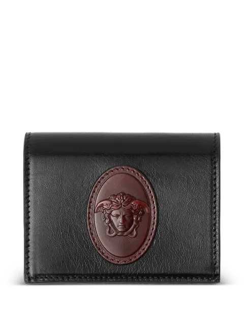 Versace cartera Roomy de piel 