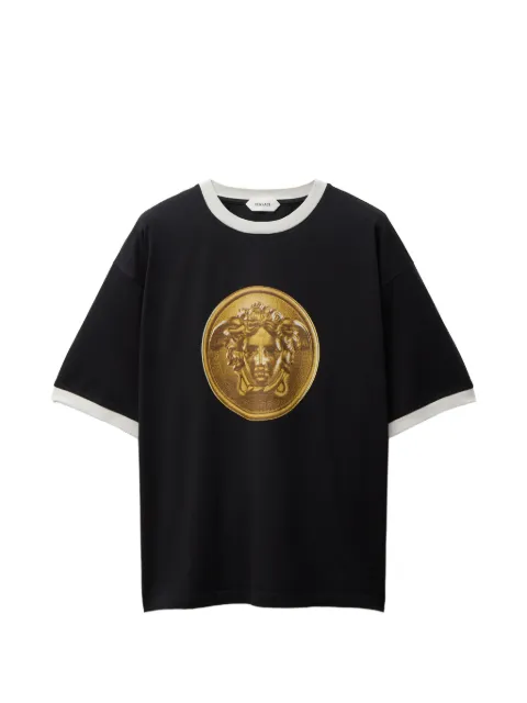 Versace printed cotton-jersey regular T-shirt