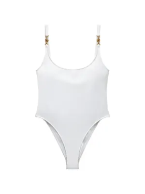 Versace Treasure ワンピース水着 | ニュートラル | FARFETCH JP