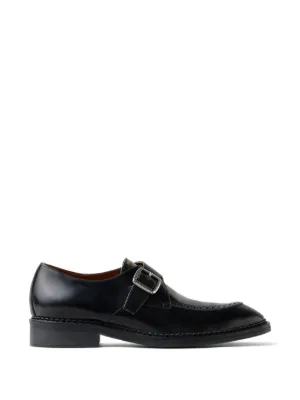 Ferragamo モンクストラップ シューズ | ブラック | FARFETCH JP