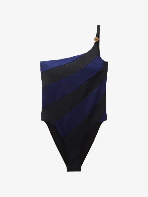 Versace one-shoulder swimsuit