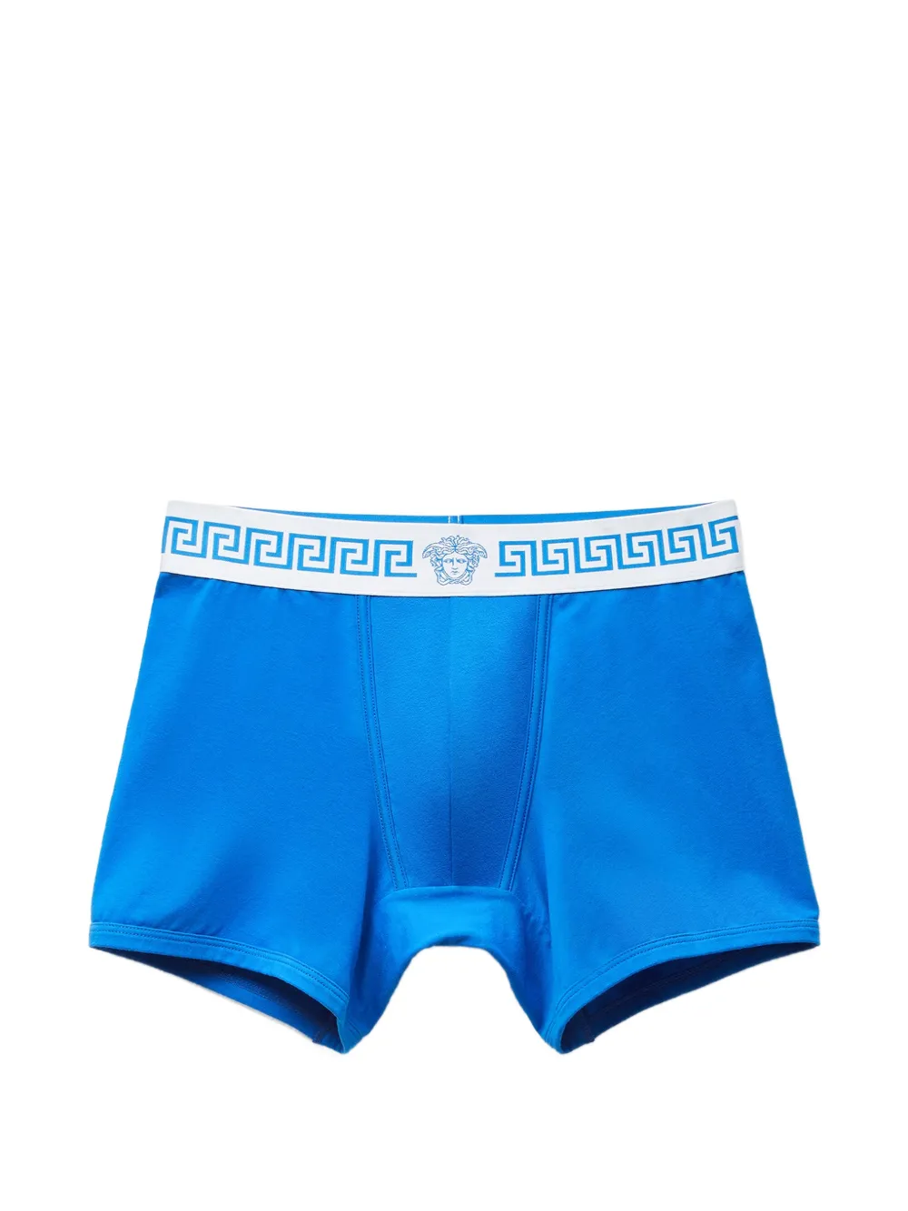 Versace Katoenen jersey boxershorts Blauw