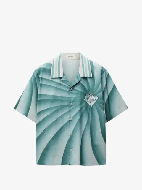 Versace Medusa Vortex-print shirt