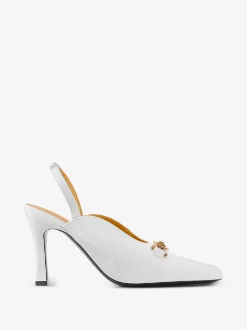 Versace Marisa patent slingbacks 90 mm