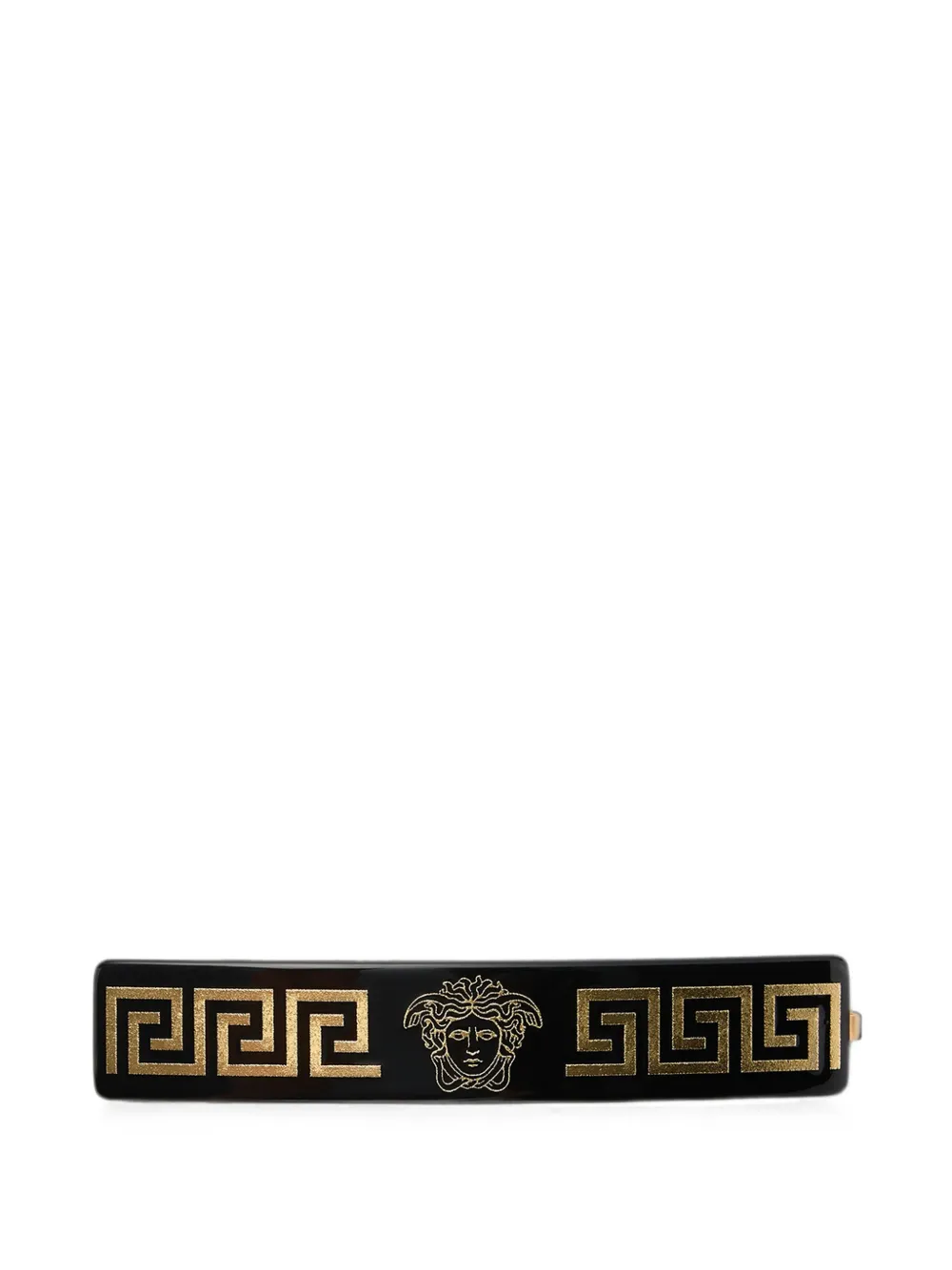Versace Medusa Greca Haarspange - Schwarz