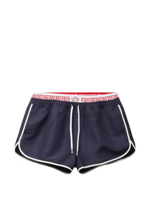 Versace double-waistband swim shorts