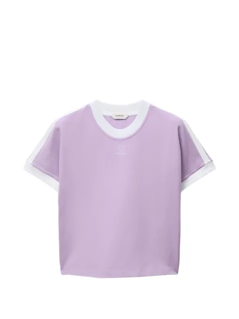 Versace embroidered-logo stretch cotton-jersey T-shirt