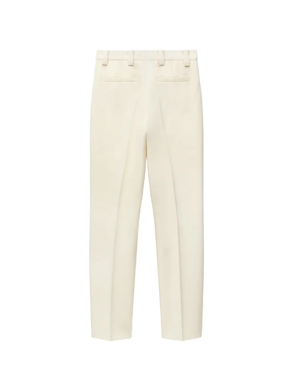 Versace Pantalon met logopatch Beige