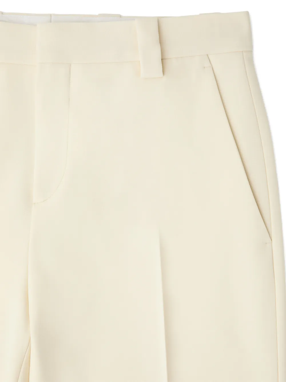 Versace Pantalon met logopatch Beige