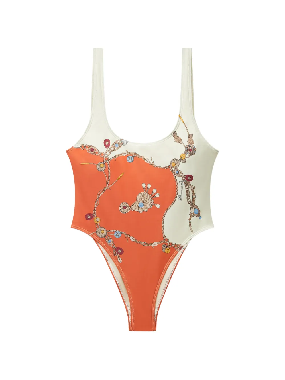 Versace Costume intero con stampa - Arancione