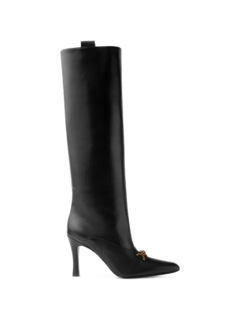 Versace Marisa leather boots 90 mm