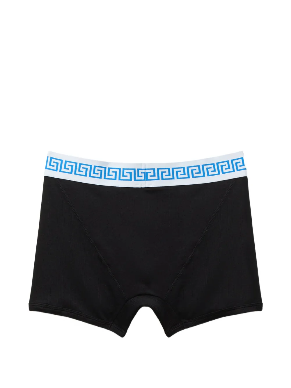Versace Boxershorts met Greca-streep Zwart