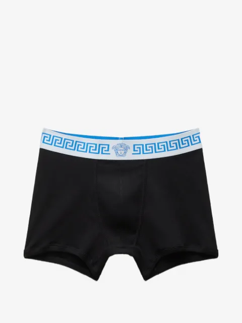 Versace bóxer con borde Greca
