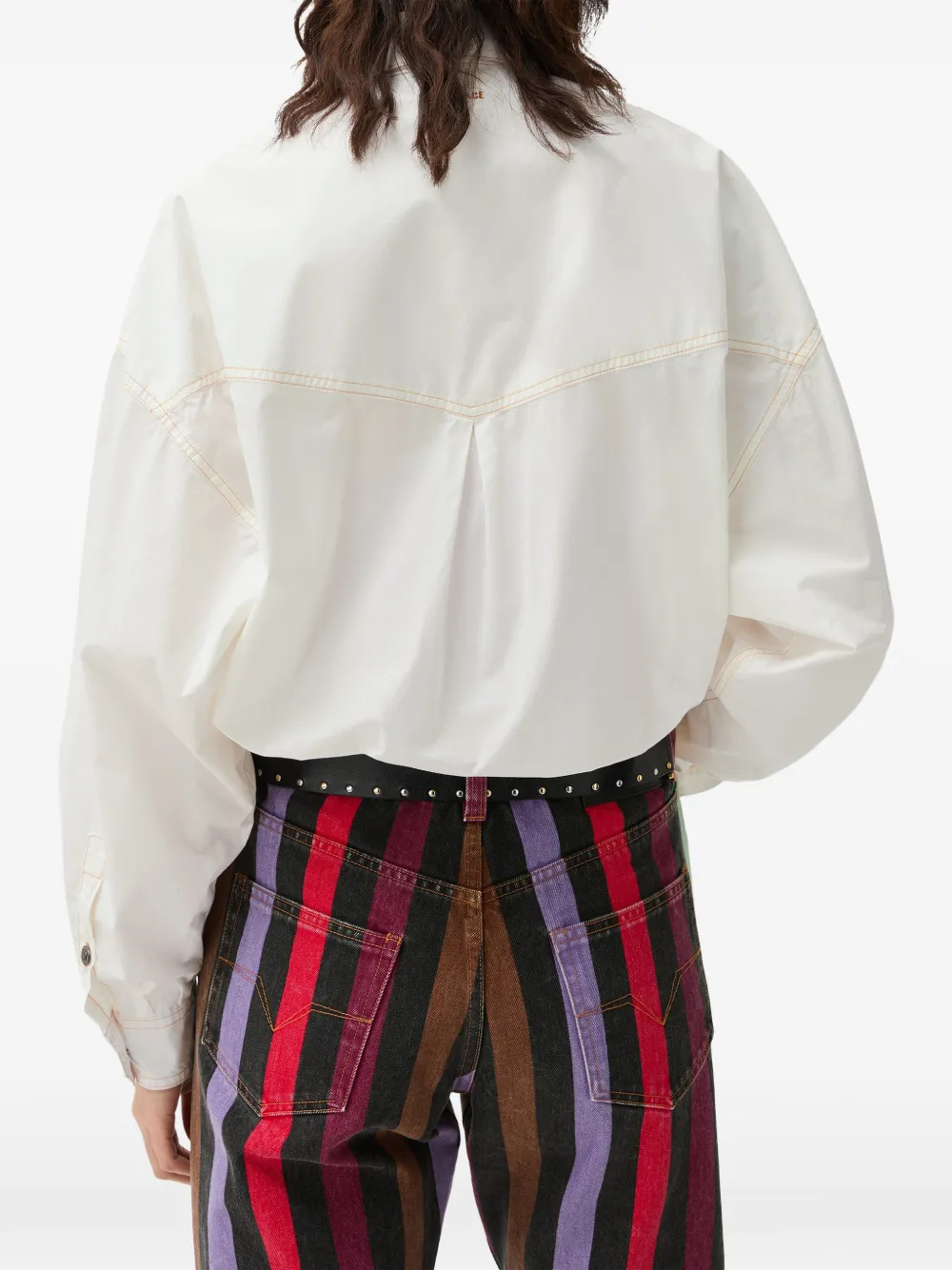 Versace Popeline overhemd Wit