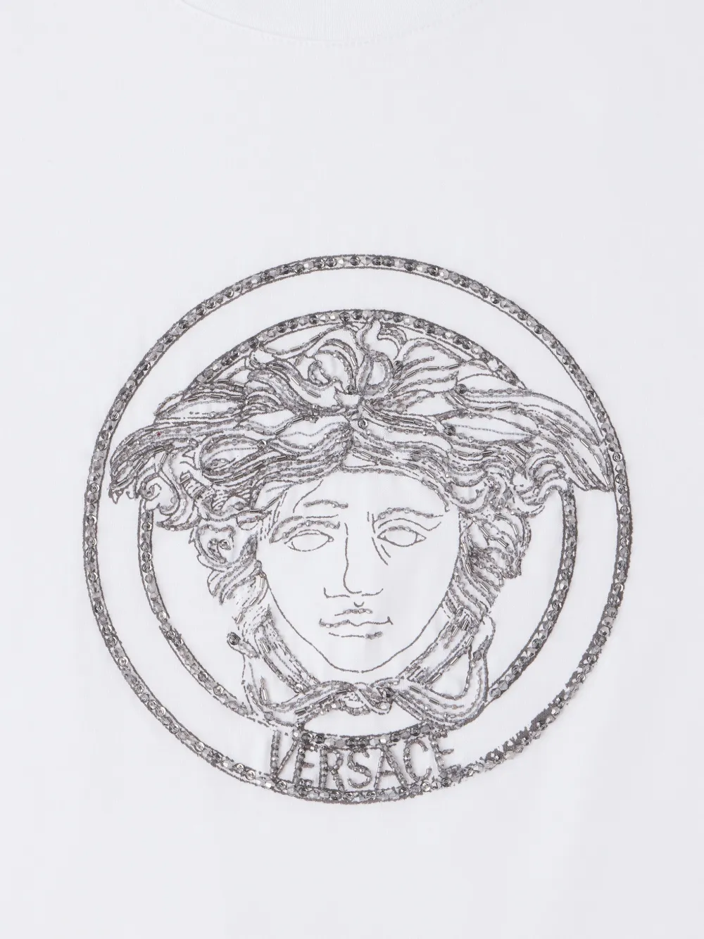 Versace Katoenen T-shirt Wit