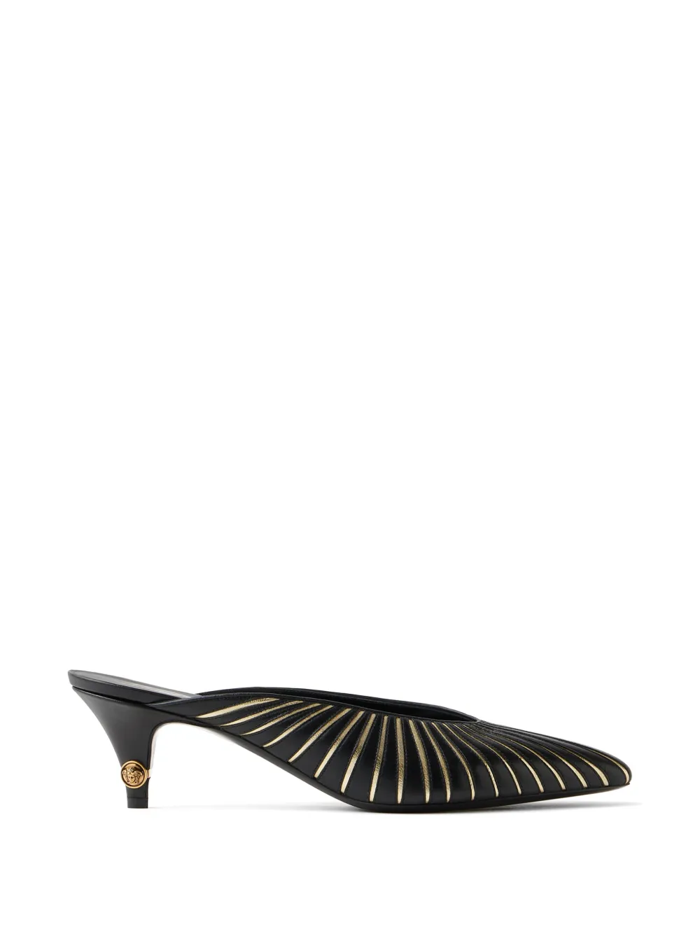 Versace Gianni nappa muiltjes Zwart