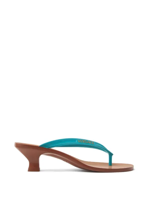 Versace Sophie thong-strap mules