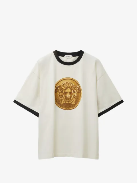 Versace printed cotton T-shirt