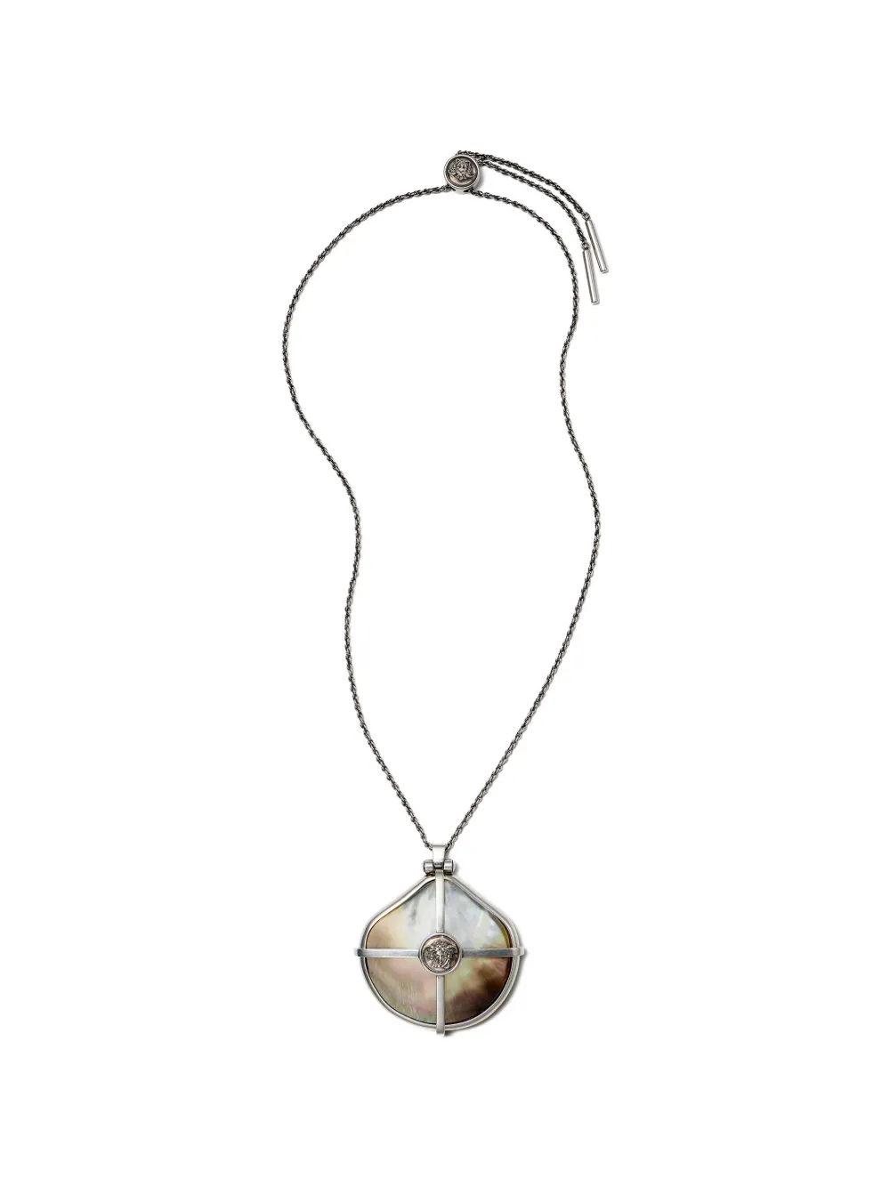 Versace Collana con pendente - Argento
