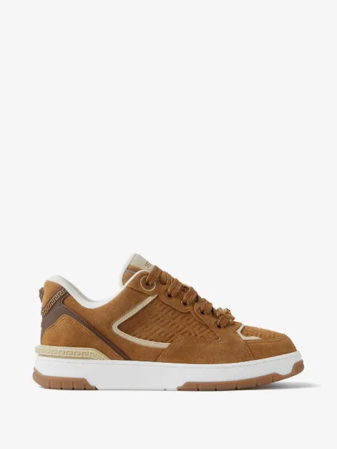 Versace Biggie Basket suede sneakers