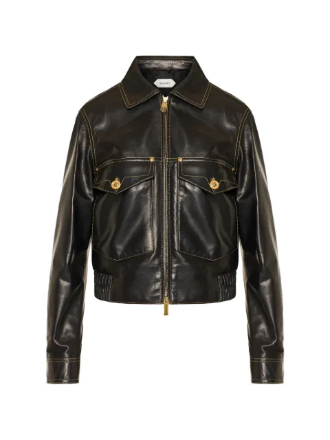 Versace nappa blouson
