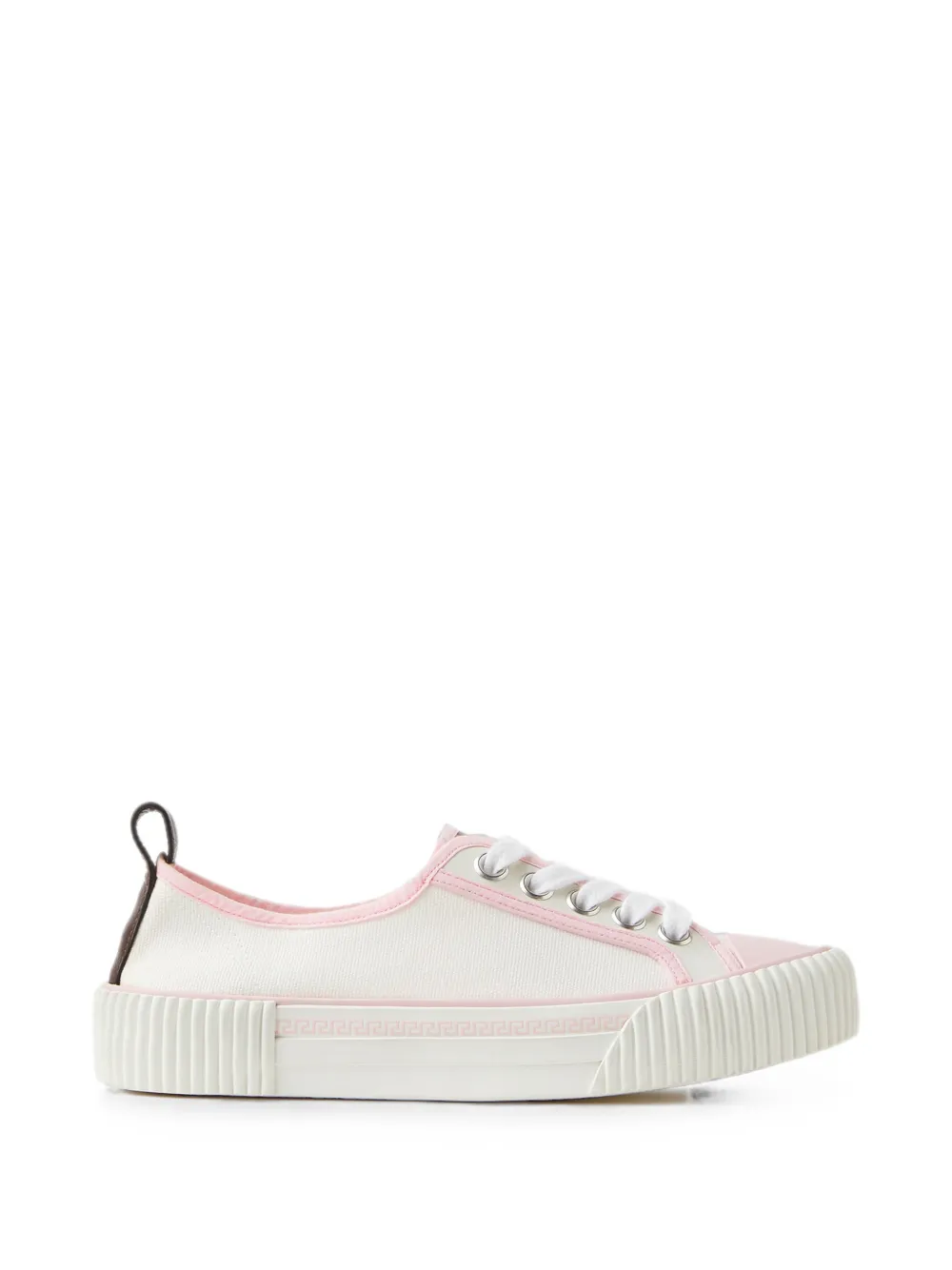 Versace Goliath canvas sneakers - Weiß