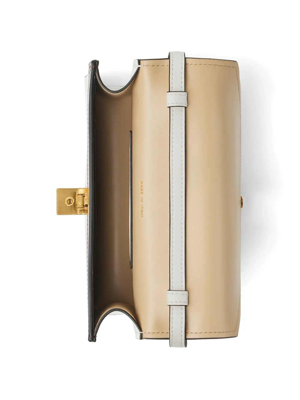 Versace Severine leren mini-tas Wit