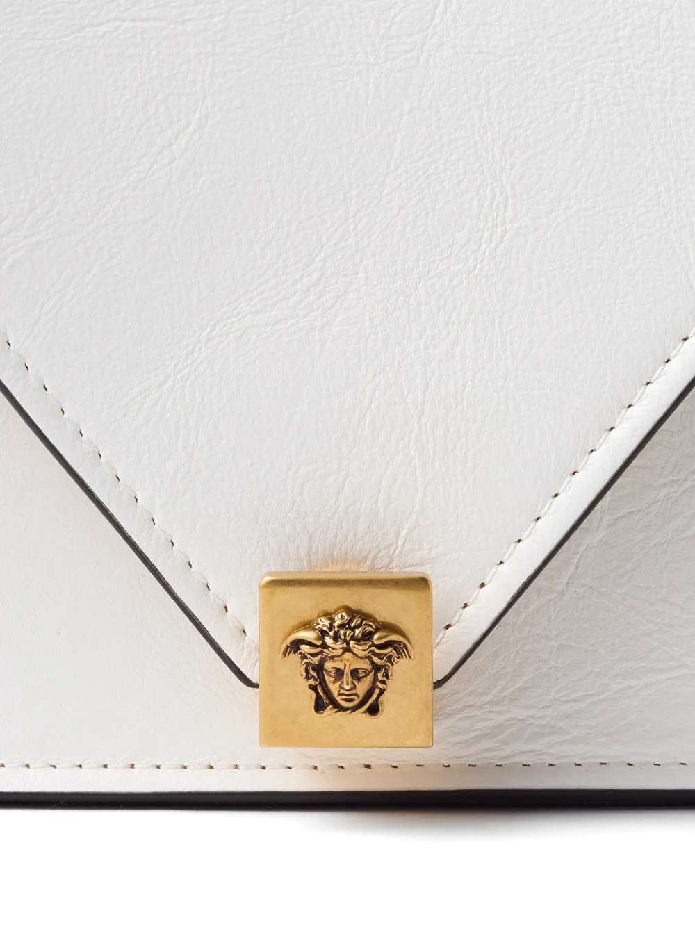 Versace Severine leren mini-tas Wit