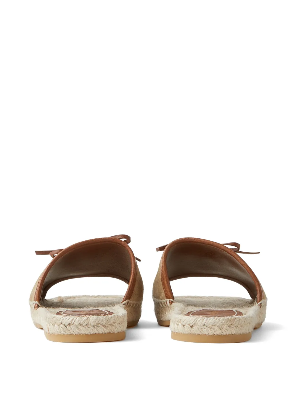 Versace Espadrilles met Medusa-plakkaat Bruin