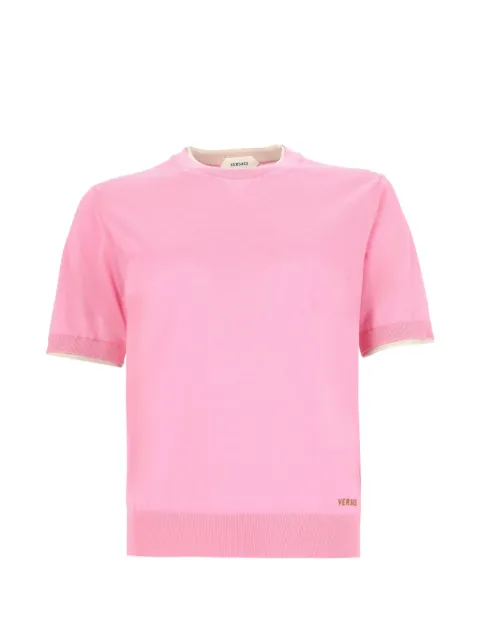 Versace Wool Knit T-Shirt
