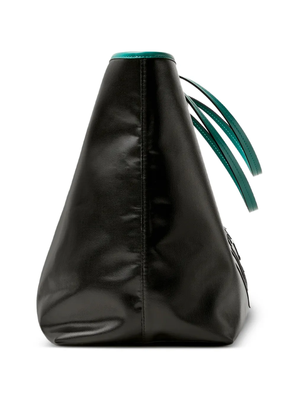 Versace Severine grote gecoate canvas shopper Zwart