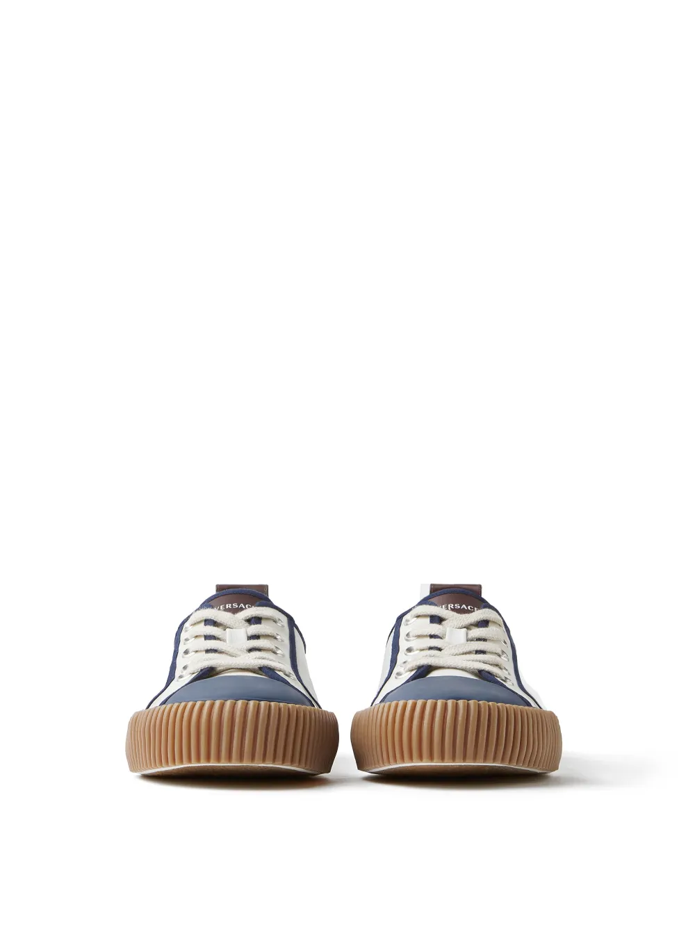 Versace Goliath nappa sneakers Wit