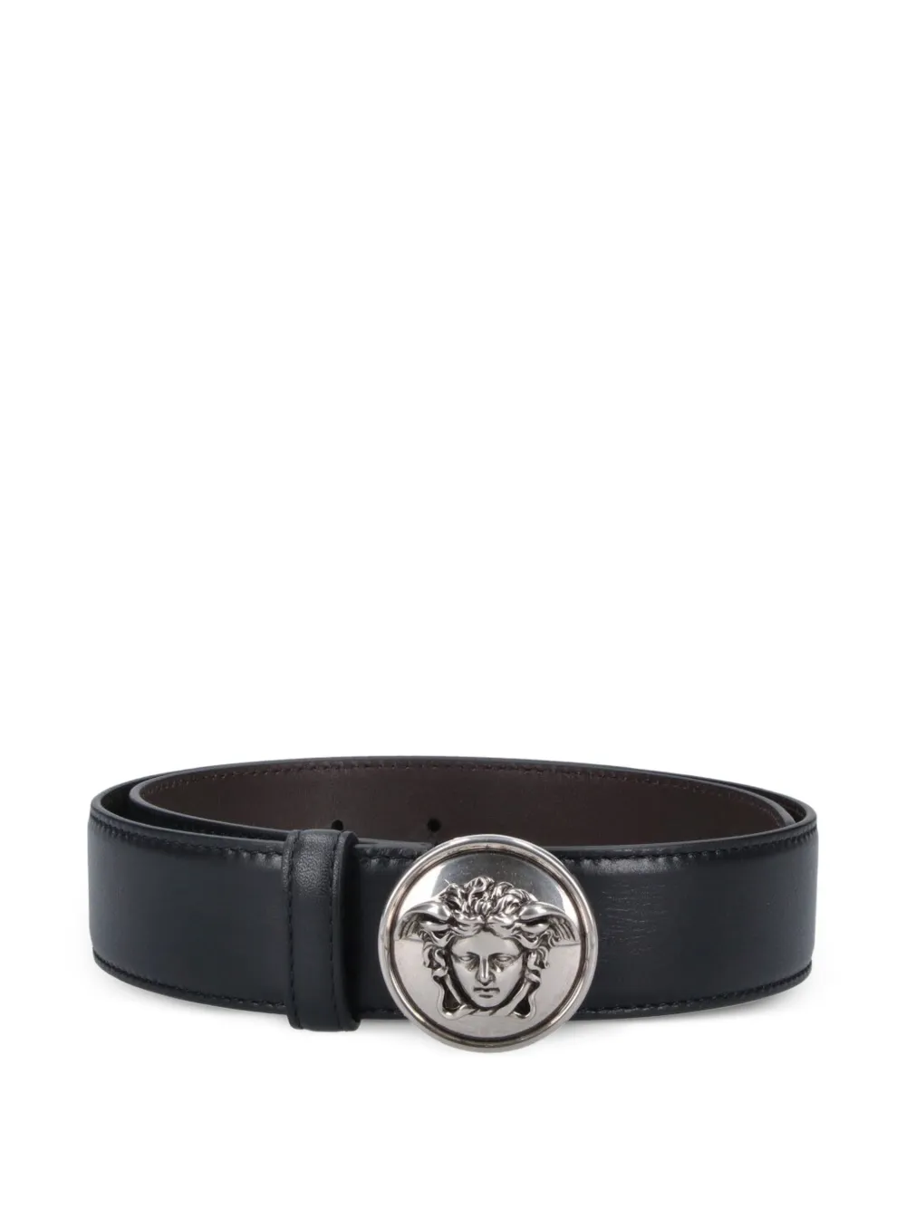 Versace medusa buckle belt - Nero
